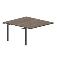 Ray RY2TPS148 WNAN (Орех/Антрацит) Приставной стол на 2 рабочих места, без отверстий