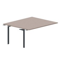 Ray RY2TPS167 TRAN (Тортора/Антрацит) Приставной стол на 2 рабочих места, без отверстий