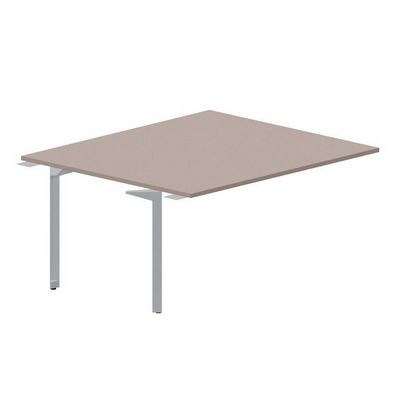 Ray RY2TPS167 TRTI (Тортора/Титан) Приставной стол на 2 рабочих места, без отверстий