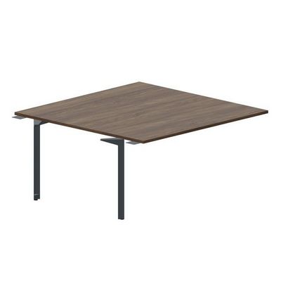 Ray RY2TPS168 WNAN (Орех/Антрацит) Приставной стол на 2 рабочих места, без отверстий