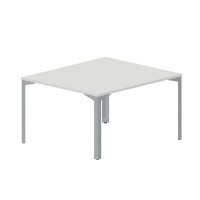 Ray RY2TS127 BLTI (Белый/Титан) Составной стол на 2 рабочих места, без отверстий