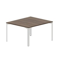 Ray RY2TS127 WNBL (Орех/Белый) Составной стол на 2 рабочих места, без отверстий