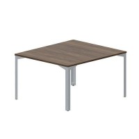 Ray RY2TS127 WNTI (Орех/Титан) Составной стол на 2 рабочих места, без отверстий