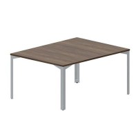 Ray RY2TS128 WNTI (Орех/Титан) Составной стол на 2 рабочих места, без отверстий