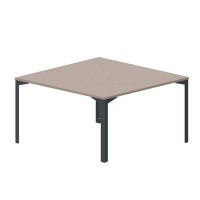 Ray RY2TS147 TRAN (Тортора/Антрацит) Составной стол на 2 рабочих места, без отверстий