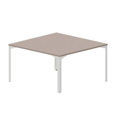 Ray RY2TS147 TRBL (Тортора/Белый) Составной стол на 2 рабочих места, без отверстий