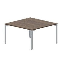 Ray RY2TS147 WNTI (Орех/Титан) Составной стол на 2 рабочих места, без отверстий