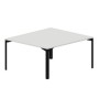 Ray RY2TS148 BLNR (Белый/Черный) Составной стол на 2 рабочих места, без отверстий