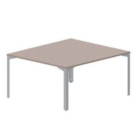 Ray RY2TS148 TRTI (Тортора/Титан) Составной стол на 2 рабочих места, без отверстий