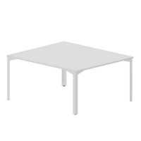 Ray RY2TS167 BLBL (Белый/Белый) Составной стол на 2 рабочих места, без отверстий