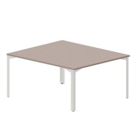 Ray RY2TS167 TRBL (Тортора/Белый) Составной стол на 2 рабочих места, без отверстий