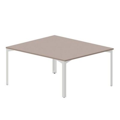 Ray RY2TS167 TRBL (Тортора/Белый) Составной стол на 2 рабочих места, без отверстий