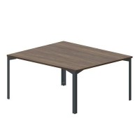 Ray RY2TS167 WNAN (Орех/Антрацит) Составной стол на 2 рабочих места, без отверстий