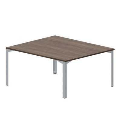 Ray RY2TS167 WNTI (Орех/Титан) Составной стол на 2 рабочих места, без отверстий