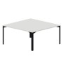 Ray RY2TS168 BLNR (Белый/Черный) Составной стол на 2 рабочих места, без отверстий