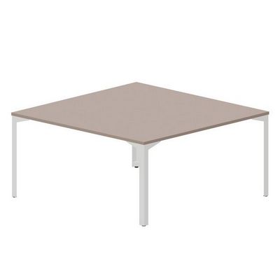 Ray RY2TS168 TRBL (Тортора/Белый) Составной стол на 2 рабочих места, без отверстий