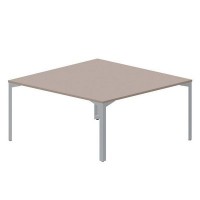 Ray RY2TS168 TRTI (Тортора/Титан) Составной стол на 2 рабочих места, без отверстий