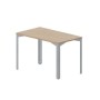 Ray RYG127 OWTI (Светлый дуб/Титан) Стол, 2 громмета