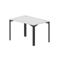 Ray RYG128 BLAN (Белый/Антрацит) Стол, 2 громмета