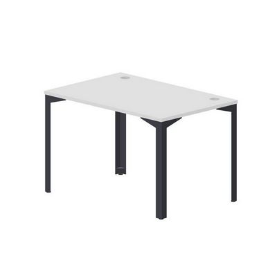 Ray RYG128 BLAN (Белый/Антрацит) Стол, 2 громмета