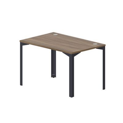 Ray RYG128 WNAN (Орех/Антрацит) Стол, 2 громмета