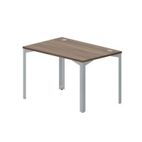 Ray RYG128 WNTI (Орех/Титан) Стол, 2 громмета