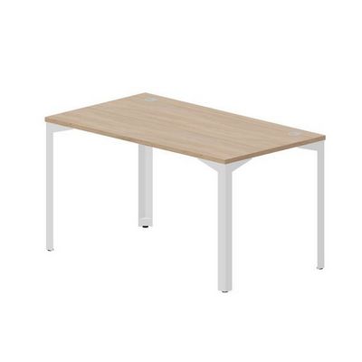 Ray RYG148 OWBL (Светлый дуб/Белый) Стол, 2 громмета