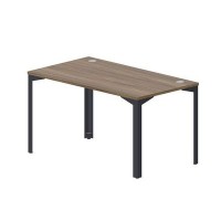 Ray RYG148 WNAN (Орех/Антрацит) Стол, 2 громмета