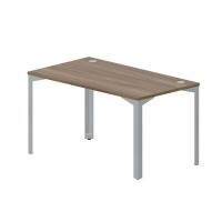 Ray RYG148 WNTI (Орех/Титан) Стол, 2 громмета