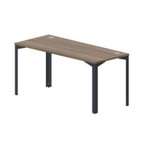 Ray RYG167 WNAN (Орех/Антрацит) Стол, 2 громмета