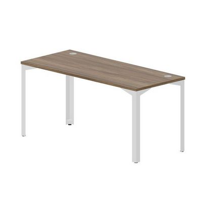 Ray RYG167 WNBL (Орех/Белый) Стол, 2 громмета