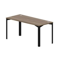 Ray RYG167 WNNR (Орех/Черный) Стол, 2 громмета