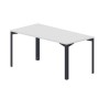 Ray RYG168 BLAN (Белый/Антрацит) Стол, 2 громмета