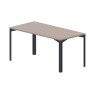 Ray RYG168 TRAN (Тортора/Антрацит) Стол, 2 громмета