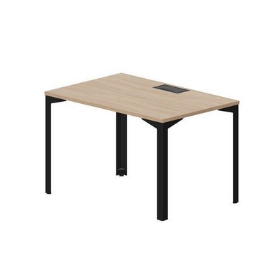 Ray RYL128 OWNR (Светлый дуб/Черный) Стол, металлический аутлет