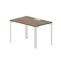 Ray RYL128 WNBL (Орех/Белый) Стол, металлический аутлет