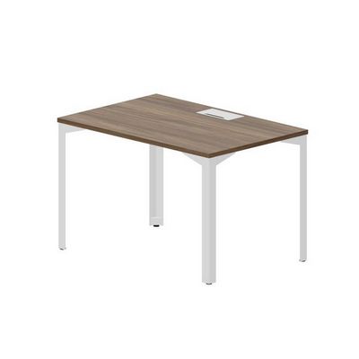 Ray RYL128 WNBL (Орех/Белый) Стол, металлический аутлет