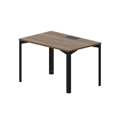 Ray RYL128 WNNR (Орех/Черный) Стол, металлический аутлет