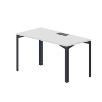 Ray RYL147 BLAN (Белый/Антрацит) Стол, металлический аутлет