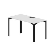 Ray RYL147 BLNR (Белый/Черный) Стол, металлический аутлет