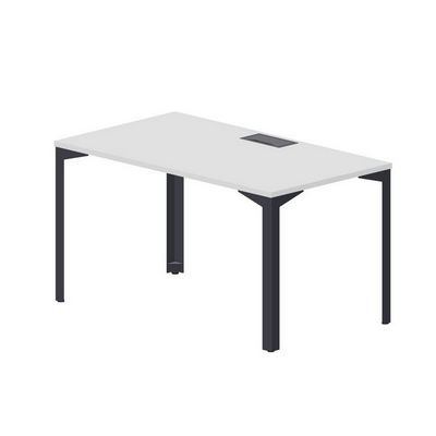 Ray RYL148 BLAN (Белый/Антрацит) Стол, металлический аутлет