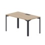Ray RYL148 OWAN (Светлый дуб/Антрацит) Стол, металлический аутлет