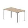 Ray RYL148 OWTI (Светлый дуб/Титан) Стол, металлический аутлет