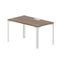 Ray RYL148 WNBL (Орех/Белый) Стол, металлический аутлет