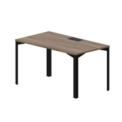 Рэй RYL148 WDNR (Орех браун/Черный) Стол, металлический аутлет