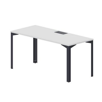 Ray RYL167 BLAN (Белый/Антрацит) Стол, металлический аутлет