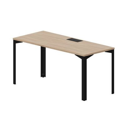 Ray RYL167 OWNR (Светлый дуб/Черный) Стол, металлический аутлет