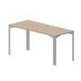 Ray RYL167 OWTI (Светлый дуб/Титан) Стол, металлический аутлет
