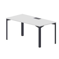 Ray RYL168 BLAN (Белый/Антрацит) Стол, металлический аутлет