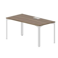 Ray RYL168 WNBL (Орех/Белый) Стол, металлический аутлет